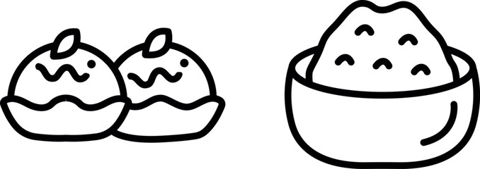 Fresh and Creamy Ricotta Icon for Dairy, Cheese, and Culinary Creations