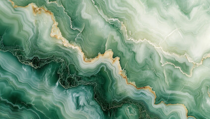 Green Agate Crystal Texture