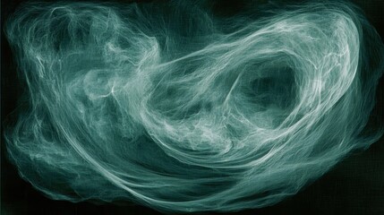 Fototapeta premium Abstract Data Storm Showcase Featuring Chaotic Swirling Patterns