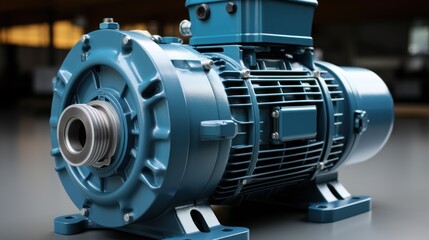 High-Performance Industrial Electric Motor: Robust Design and Efficiency