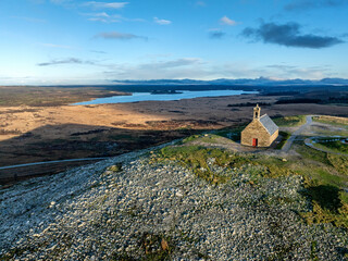 Chapelle saint Michel sur le mont saint Michel de Brasparts dans les monts d'arrée