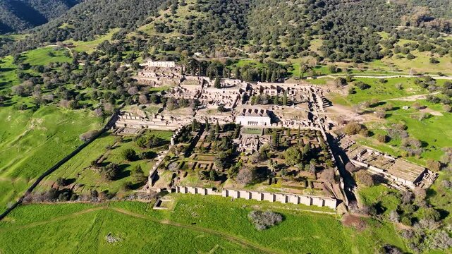 Madinat al-Zahra or Medina Azahara a fortified palace near Cordoba, Spain