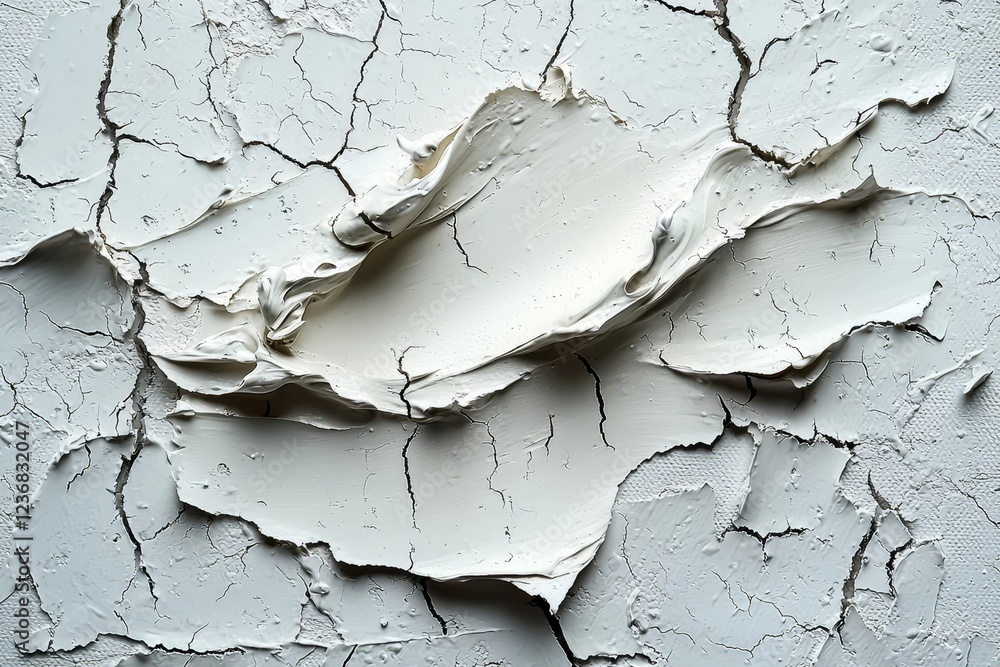 Poster unique abstract textured canvas with mud splatters stained concept