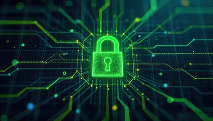 Cybersecurity measures digital landscape infographic technology futuristic data protection concepts