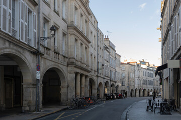 Historical architecture of La Rachelle. France