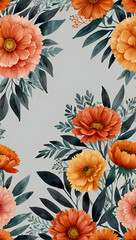 background with flowers
