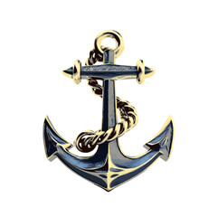 anchor on white background