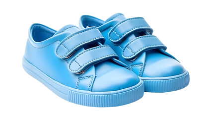 blue baby shoes