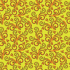 textile design with flower pattern image