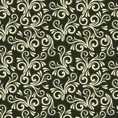 textile design with flower pattern image