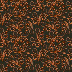 textile design with flower pattern image