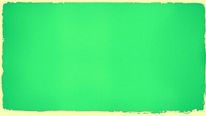 Abstract Green Background with Grunge Border