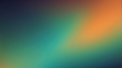 Obraz premium Orange and green abstract blurred gradient background texture