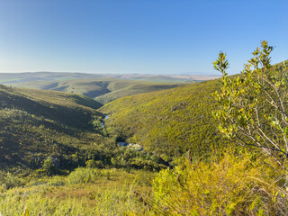The Langberg mountains just outside of Swellendam, is a fantastic place to hike. Swellendam, South Africa.