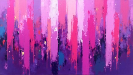 Fototapeta premium Abstract watercolor with pink and purple tones, grunge texture, artistic brush strokes and colorful ink patterns.