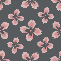 Obraz premium textile design with flower pattern image
