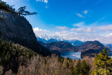 Alpsee. Bavaria. Germany.
