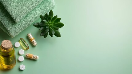 Natural Wellness: Essential Oils, Herbal Supplements, and Towels