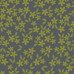 Fototapeta premium textile design with flower pattern image