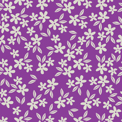 textile design with flower pattern image