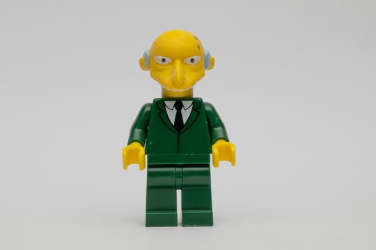 Lego Simpsons Mr Burns Minifigure