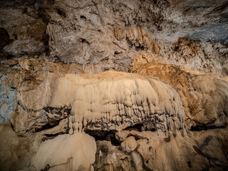 Grotta de San Giovanni cave in Sardinia island