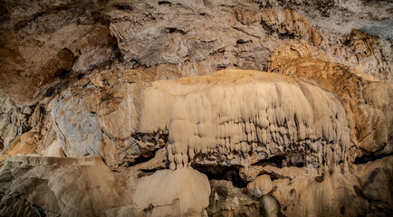 Grotta de San Giovanni cave in Sardinia island