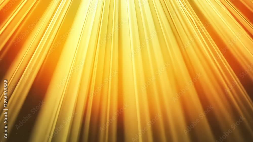 Poster golden sunlight rays with warm transition effect overlay for photography and design projects