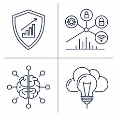 set of icons for web