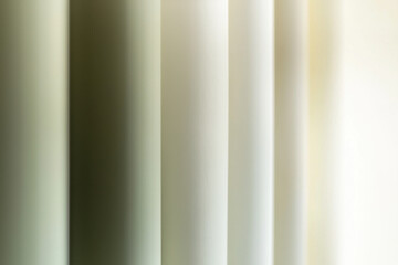 Obraz premium Smooth gradient vertical panels in muted earthy green tones