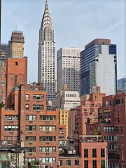Fototapeta premium Rooftop view of midtown New York city