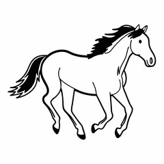 horse illustration
