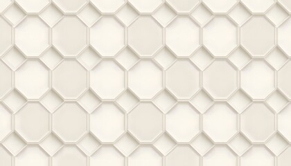 Fototapeta premium Abstract Octagonal Grid Pattern Design