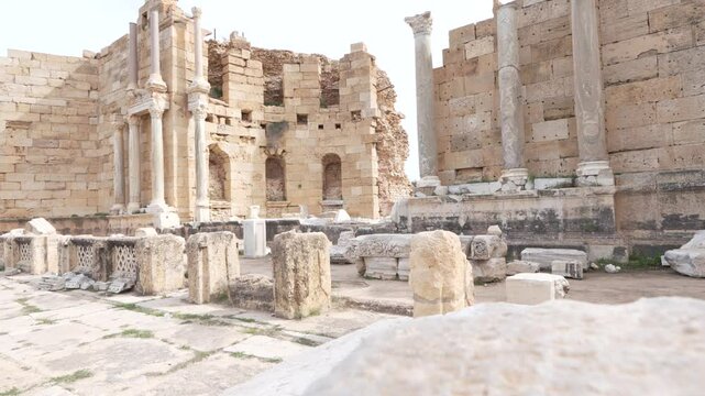 Leptis Magna in Libya 