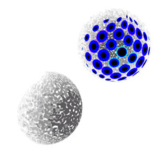 abstract 3d sphere
