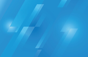 Abstract Blue Geometric Background