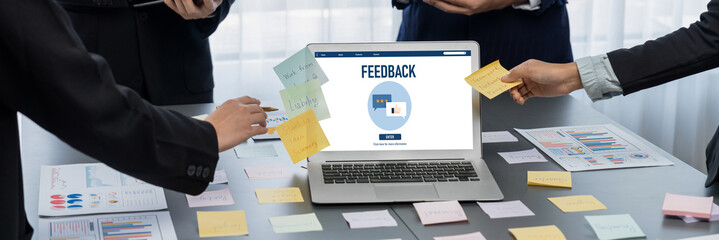 Customer feedback and review analysis by brisk computer software for corporate business