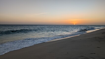 Sunset in Boa Vista Sunset, Cape Verde, Africa © Inha