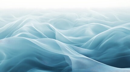 Obraz premium Abstract Blue Wavelike Fabric Texture Background