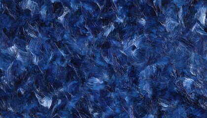 Obraz premium Abstract Blue Impasto Painting Texture Strokes