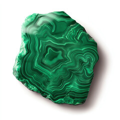 This stunning green malachite stone features striking banded patterns, showcasing its beauty and uniqueness. Perfect for jewelry, decor, or healing purpose enthusiasts.