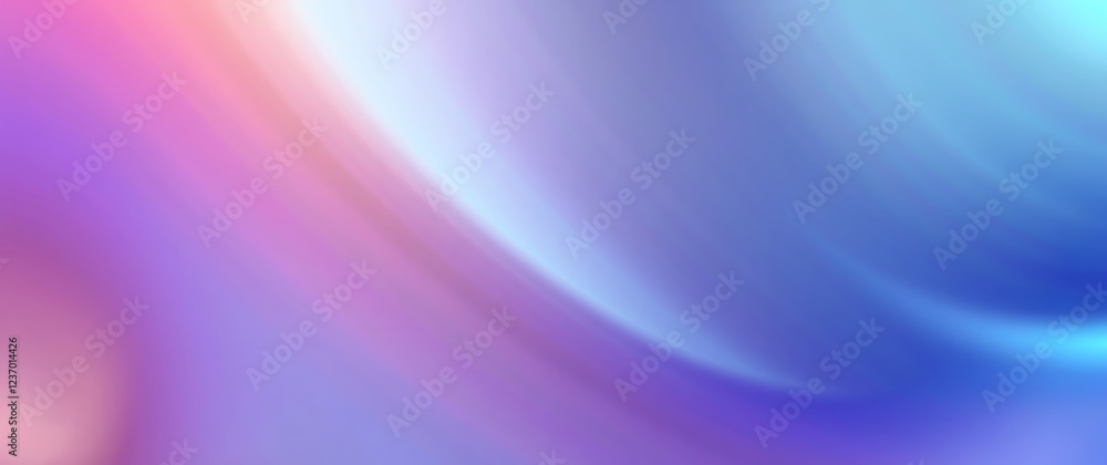 Poster soft hues blend seamlessly, creating a fluid composition