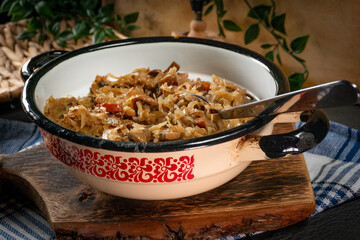 Bigos - traditional Polish food.