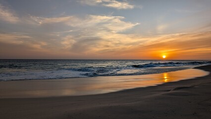 Sunset in Boa Vista Sunset, Cape Verde, Africa