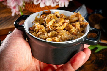 Bigos - traditional Polish food.