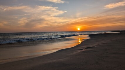 Sunset in Boa Vista Sunset, Cape Verde, Africa