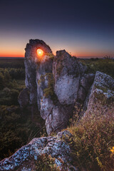 Jura - Okiennik Wielki - Jura Krakowsko - Częstochowska  © Radosław Dybała