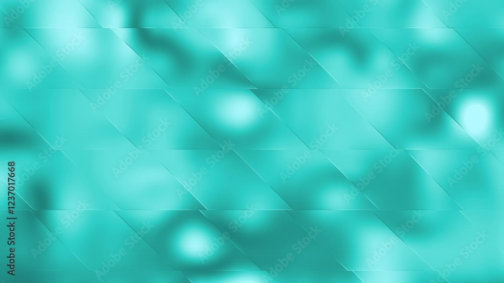 Poster abstract blue geometric bokeh - blurred diagonal lines animated background