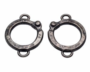 Antique Iron Shackles