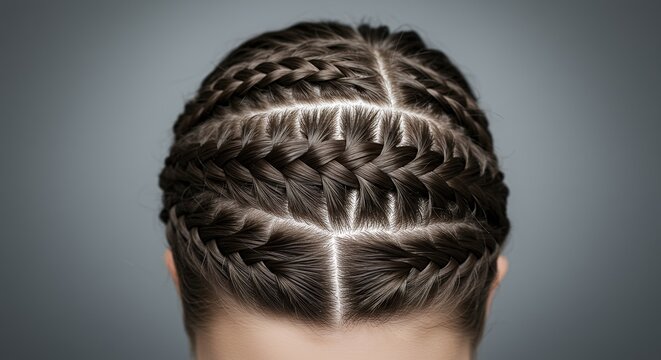 Stunning Braided Hairstyle for Women Elegant Crown Braid Tutorial